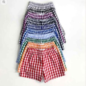Boys Gingham Shorts