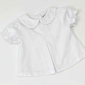 Pleated Peter Pan Diaper Shirt